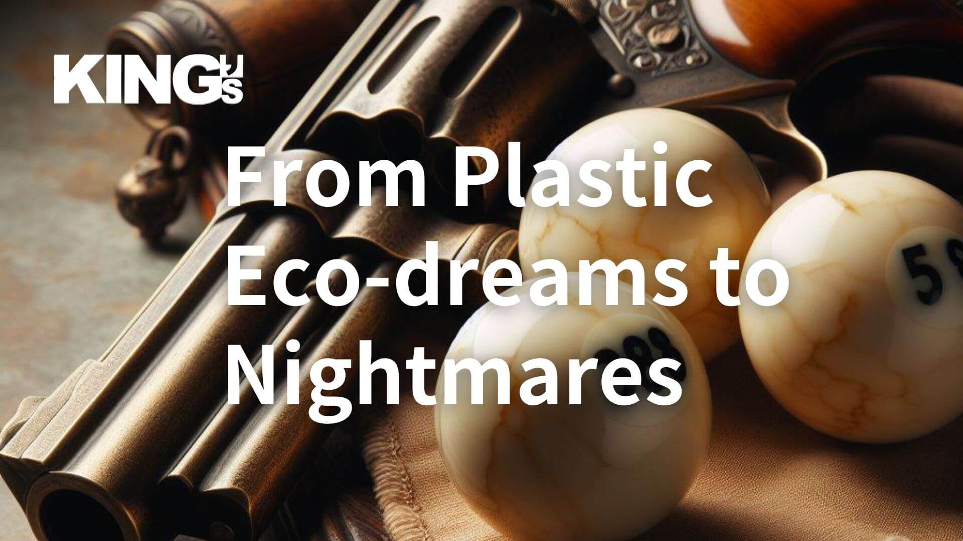Shocking! Plastic Innovator's Environmental Intentions Misunderstood